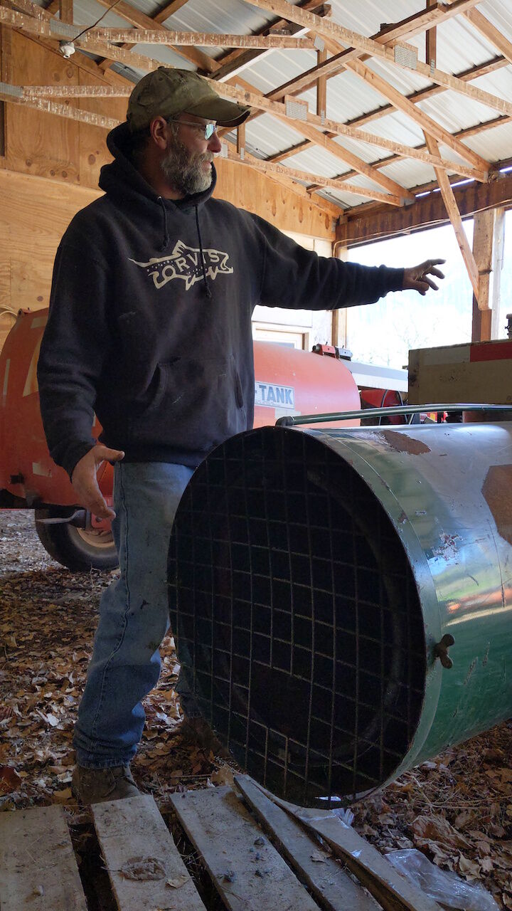 Frost threat sparks countermeasures to protect fruit crops at Dries Orchards